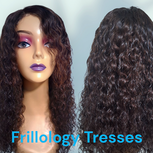 20 inch #4 Waterwave Wig